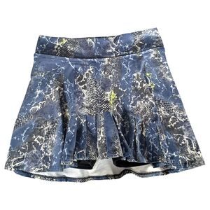 Dona Jo Skort 2L Womens Multicolor Athletic Golf Polyamide Comfort Animal Print